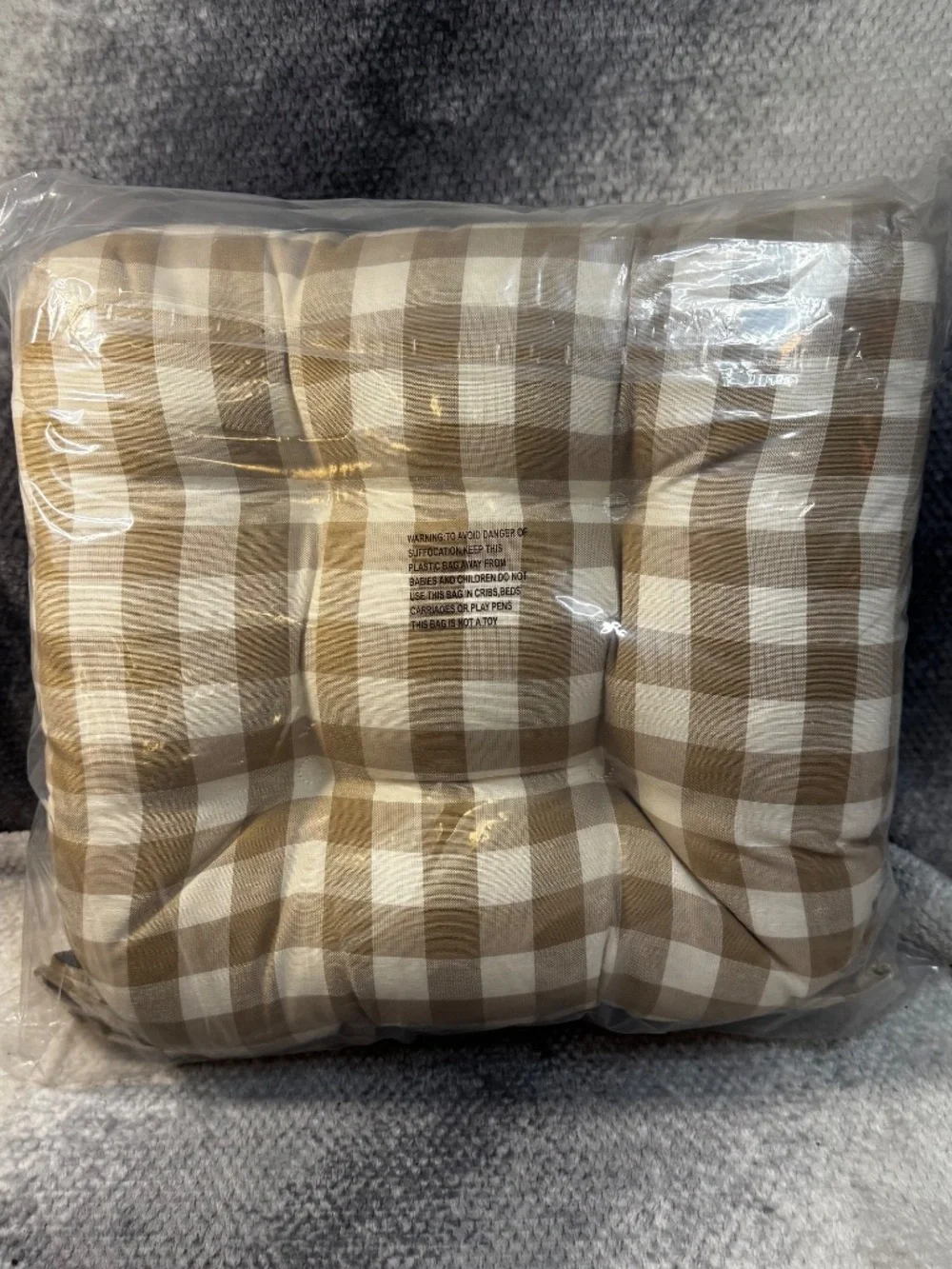 Chair Cushions for Dining Chair 2 Pk Soft & Comfortable 16x15x3
